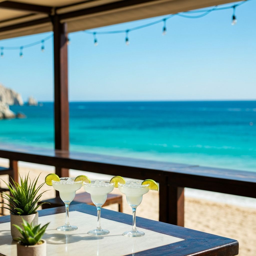 The Office on the Beach margaritas