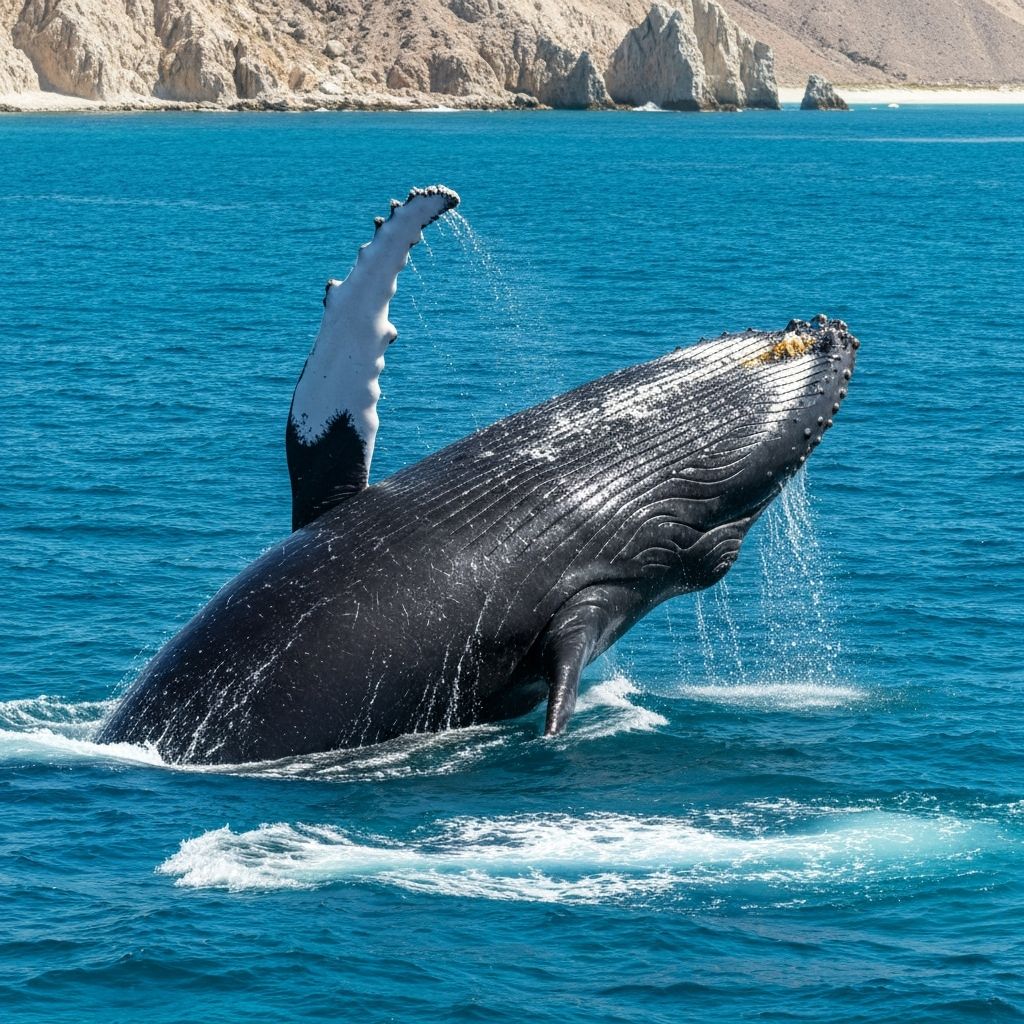 Whale watching in Cabo