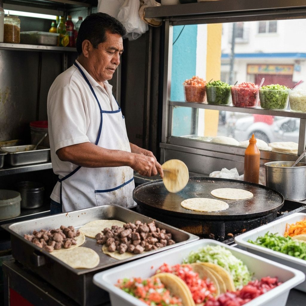 Taqueria Los Parados local taco stand