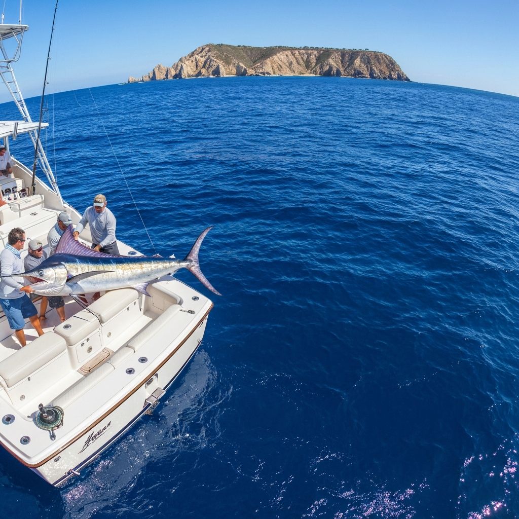 Sport fishing in Cabo